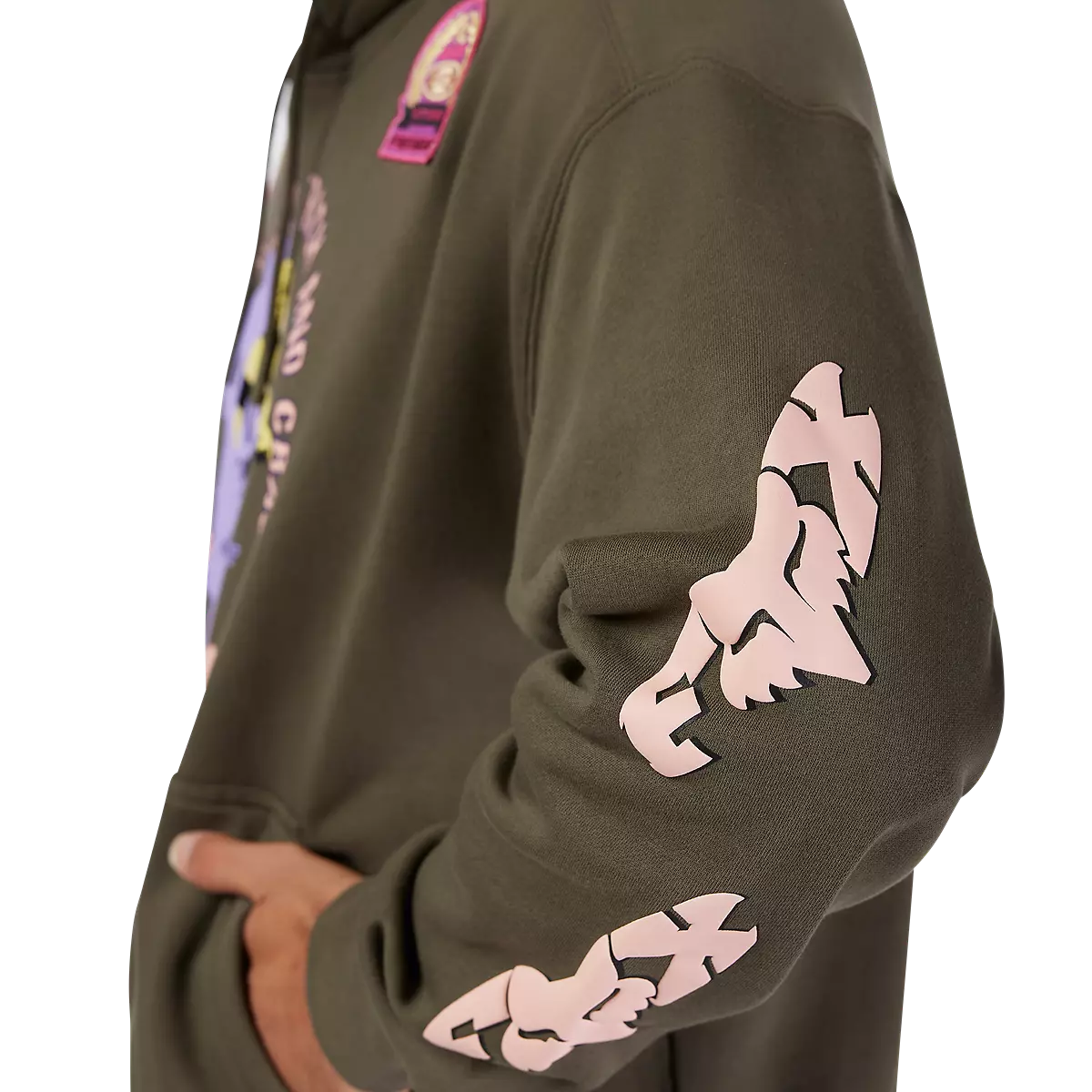 Fox Racing - Pro Circuit Oversized Pullover Hoodie-Military (33376-373)