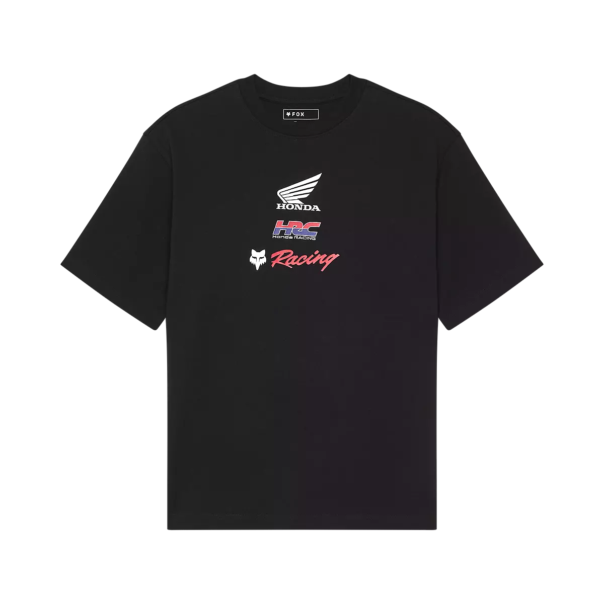Fox Racing - Honda Oversized Short Sleeve Tee-Black (33421-001)
