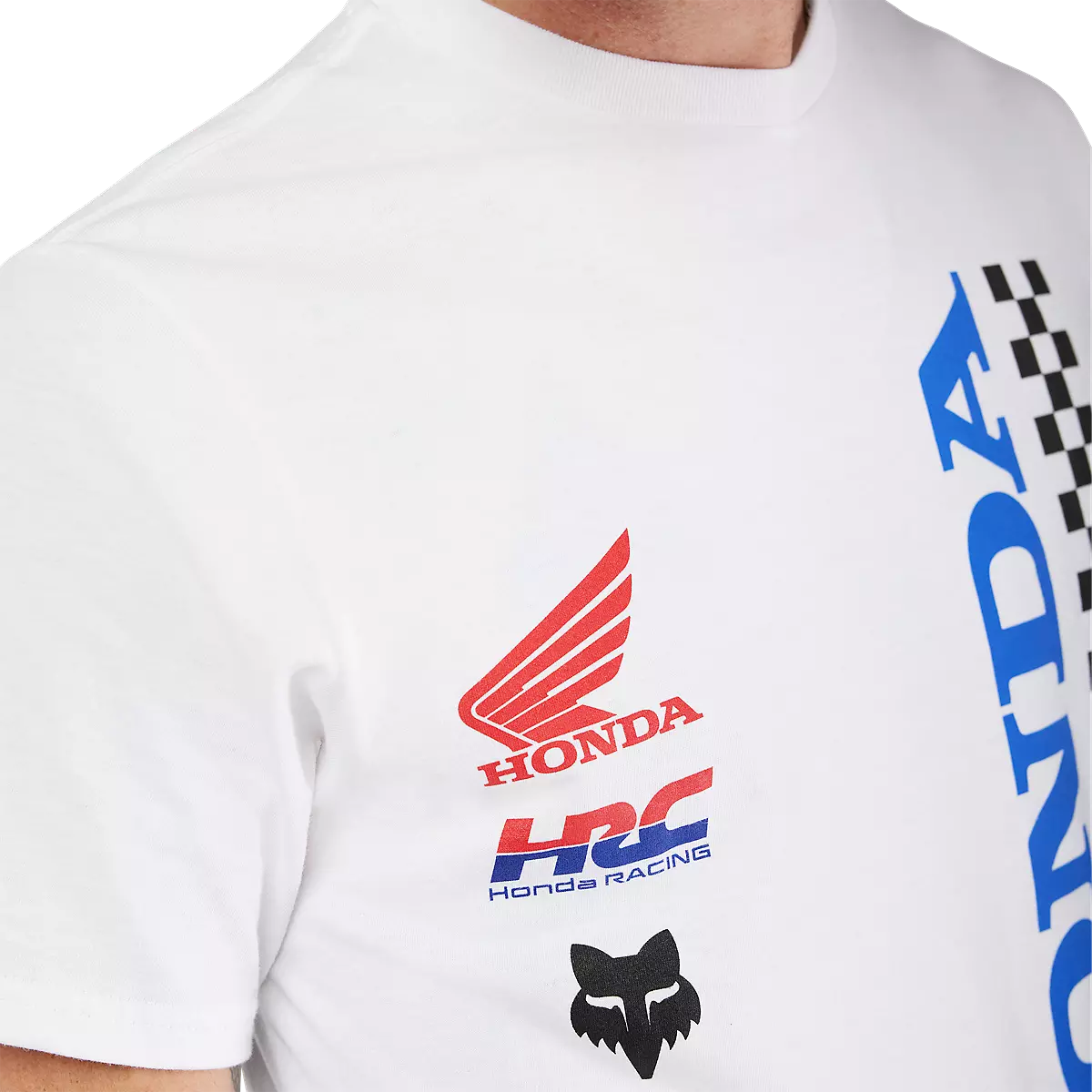 Fox Racing - Honda Short Sleeve Tee-Optic White (33422-190)
