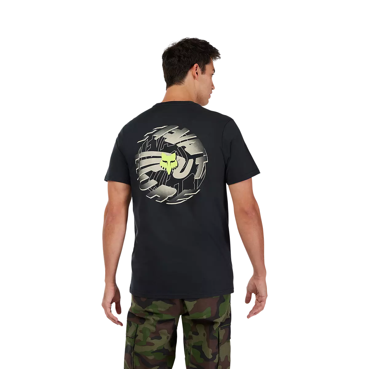 Fox Racing - Spiral Short Sleeve Premium Tee-Black (33433-001)