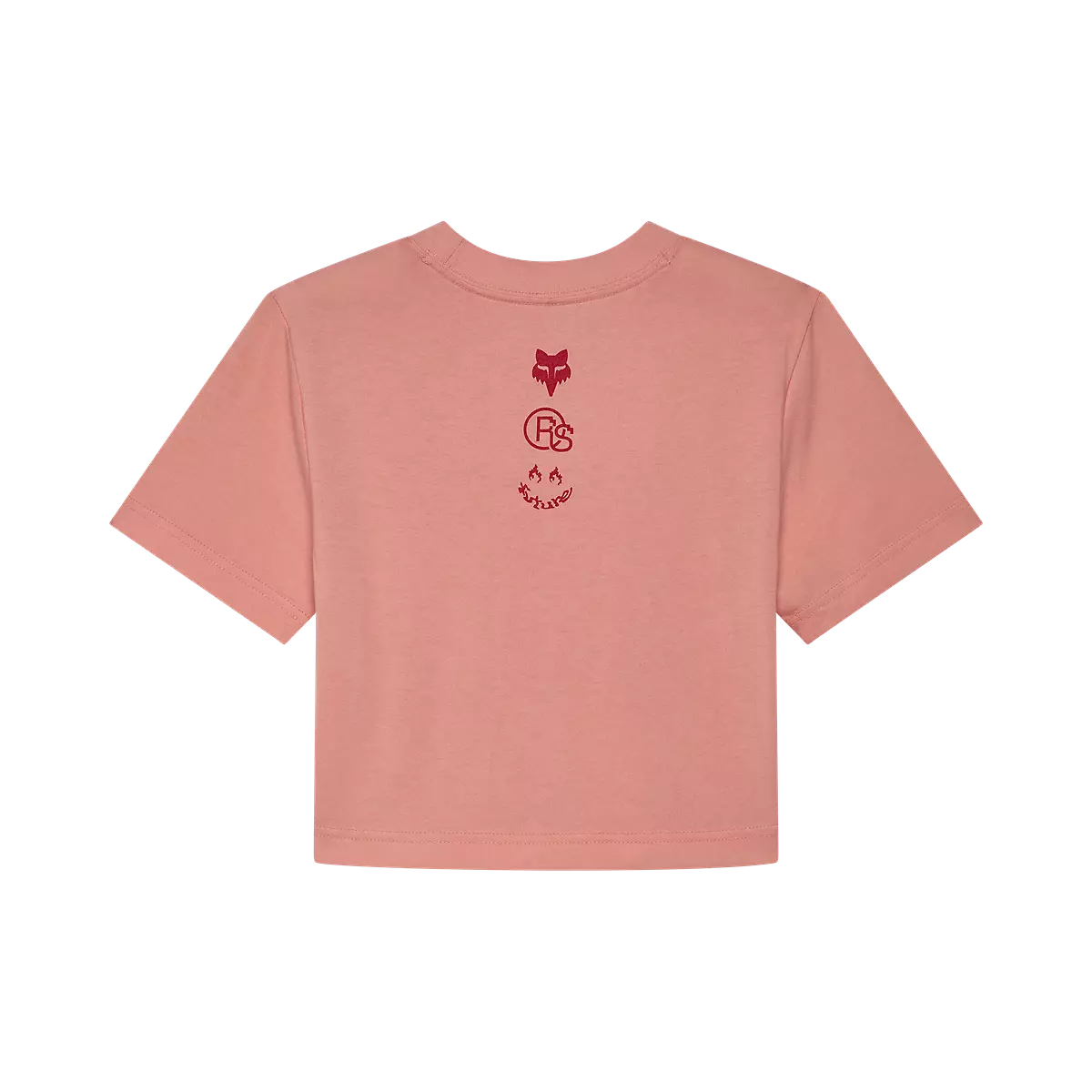 Fox Racing - Womens Fox X Honda Baby Tee-Pale Pink (33587-273)