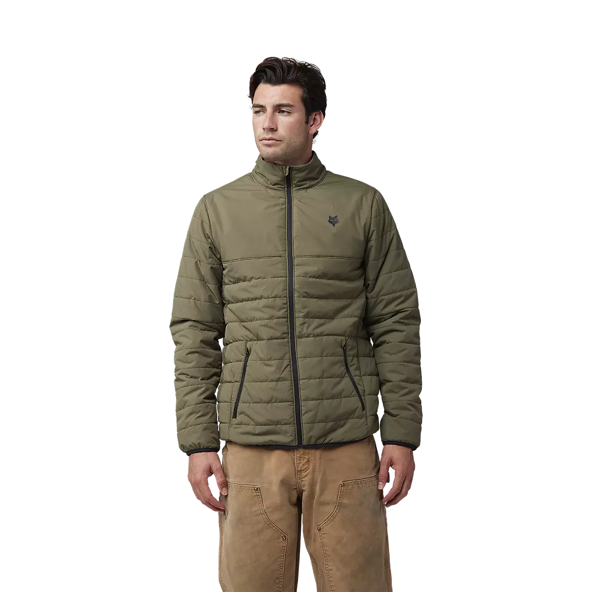 Fox Racing - Howell Puffy Jacket (33689)-Olive Green (33689-099)