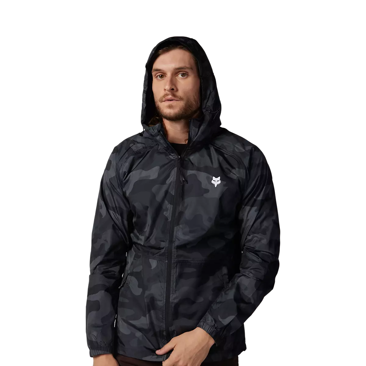 Fox Racing - Fox Head Camo Windbreaker-Black Camo (33690-247)
