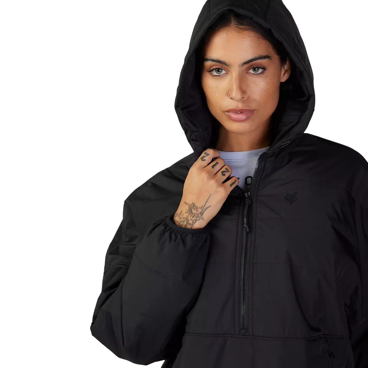 Fox Racing - Womens Howell Anorak Jacket-Black (33691-001)