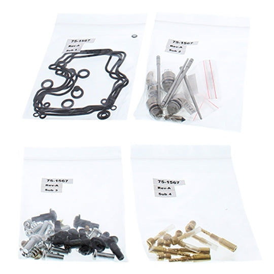 AllBallsRacing-CARBURETOR REBUILD KIT ALLBALLS 26-1704 723980441761