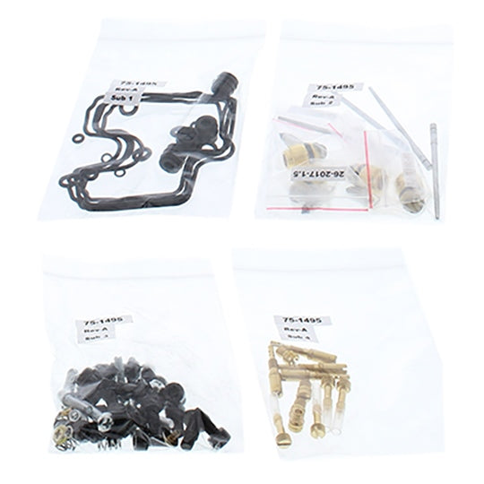 AllBallsRacing-CARBURETOR REBUILD KIT ALLBALLS 26-1642 723980441143