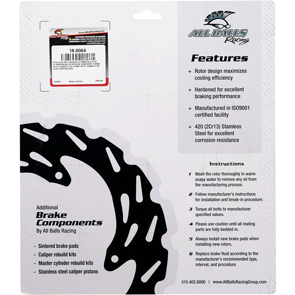 All Balls Racing - Brake Rotor (18-0064)