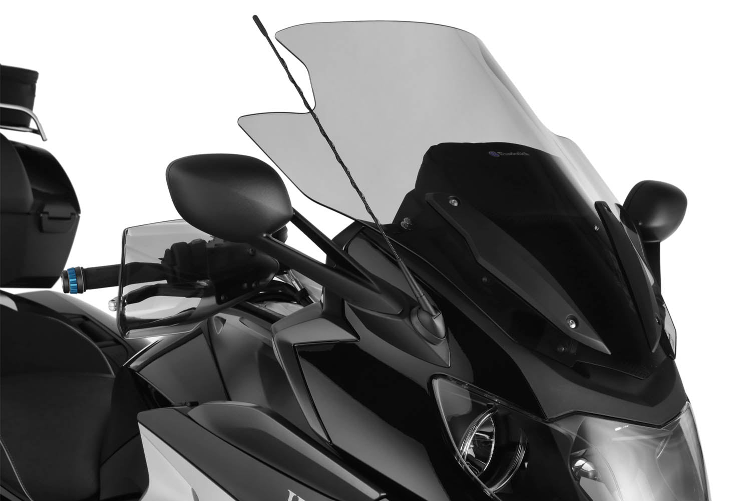 Wunderlich ERGO-Screen K1600GT for optimal and turbulence-free touring enjoyment.