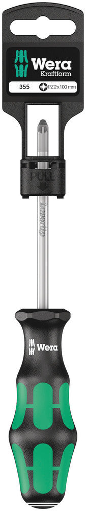 Wera Tools - 355 PZ SB Screwdriver for Pozidriv screws