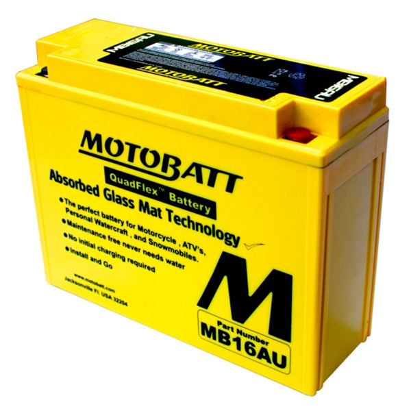 Motobatt-MB16AU BATTERY QUADFLEX MOTOBATT MB16AU