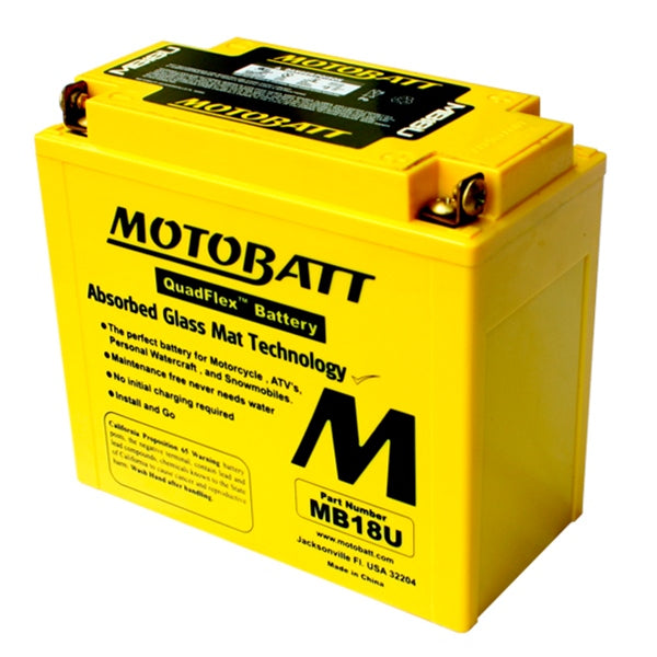 Motobatt-MB18U BATTERY QUADFLEX MOTOBATT MB18U