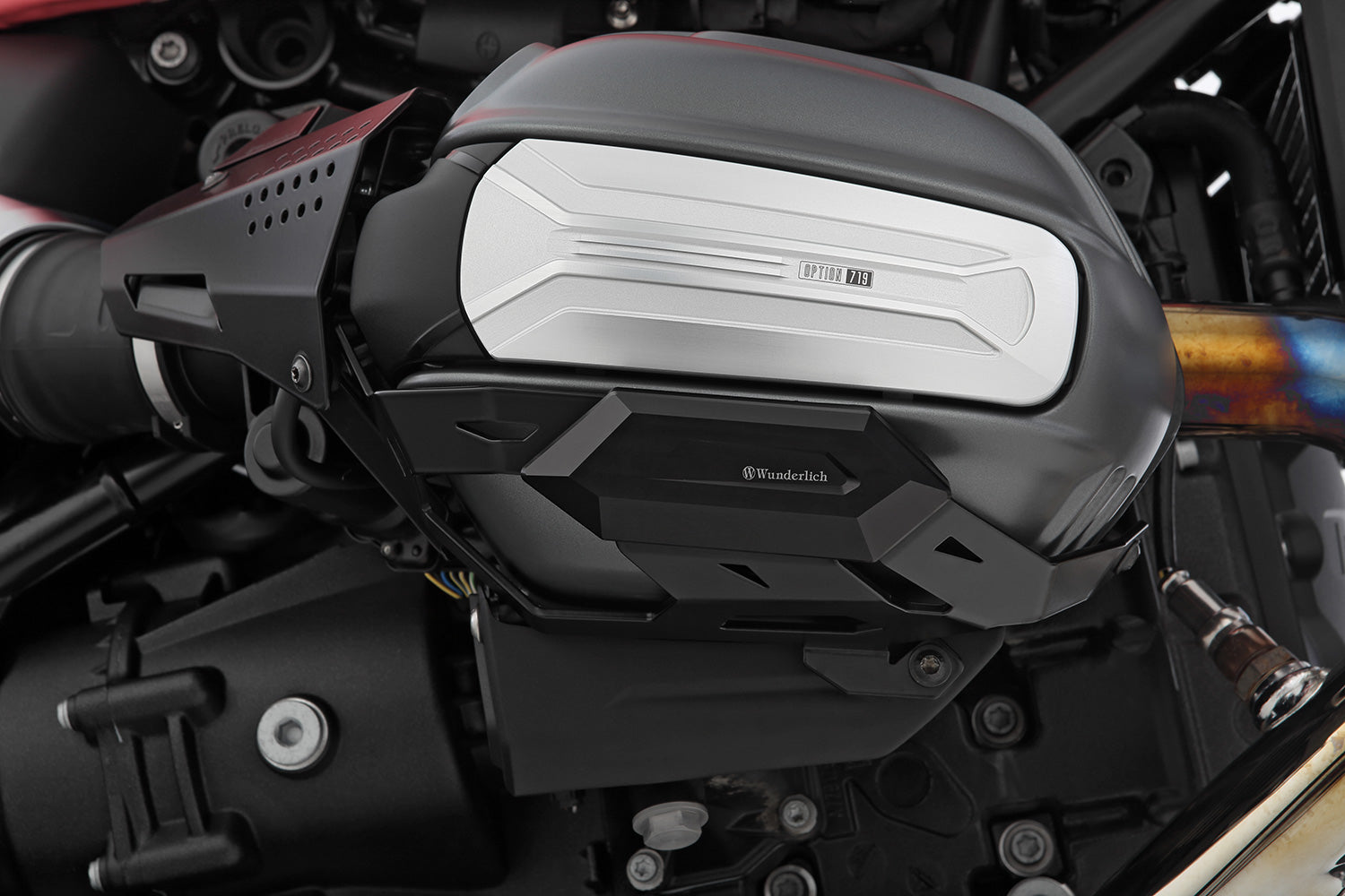 Wunderlich Valve cover and cylinder protectors R 12 - complete your BMW ✔ Premium components ✔ Integrated design ➜ Order now