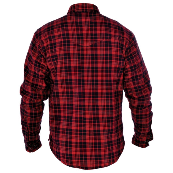 Oxford-SHIRT KICKBACK CHECKER RD/BK S OXFORD AS17RBS 5030009186912
