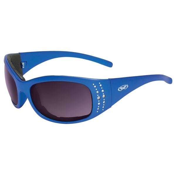 GlobalVision-SUNGLASSES MARILYN 2 BL LENS SMK MAR 2 PL BLUE MET 787217770765