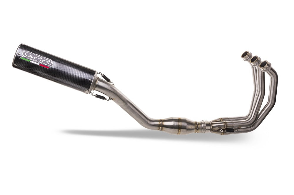 GPR-Exhaust---M3-Poppy-Full-Line-for-Tracer-9-GT-from-2021-to-2024-dB-Killer-Catalyst