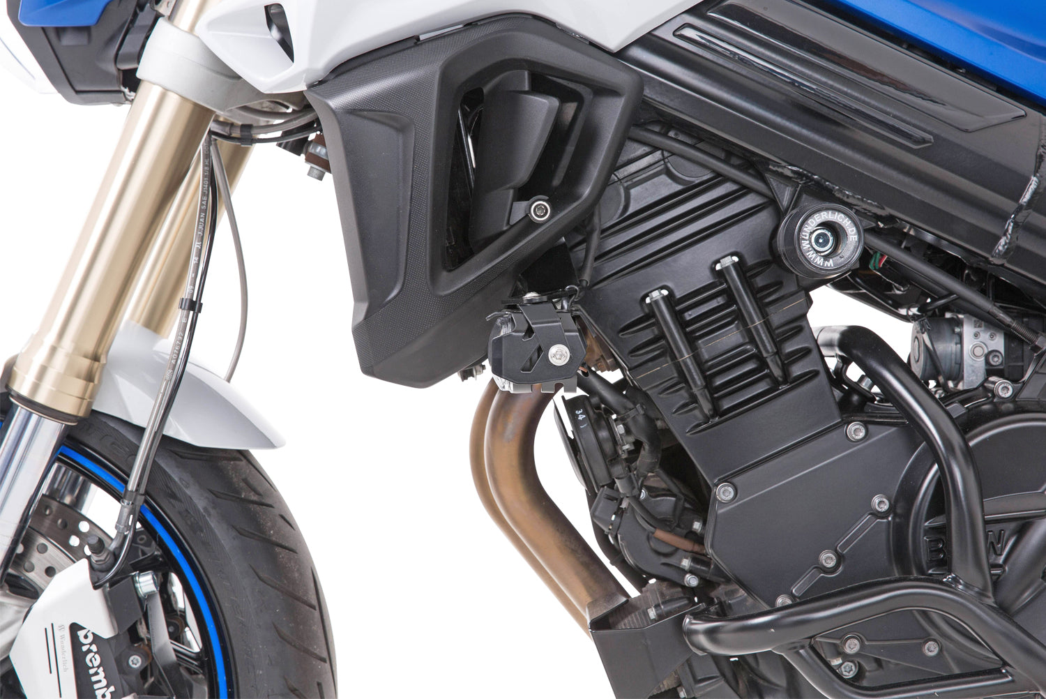 Wunderlich LED additional headlight »MICROFLOOTER« for vehicle installation black