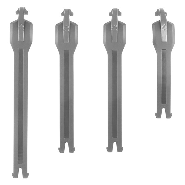 Leatt-STRAP KIT 4.5/5.5 FLEXLOCK QTY4 COOL GY 3021200370