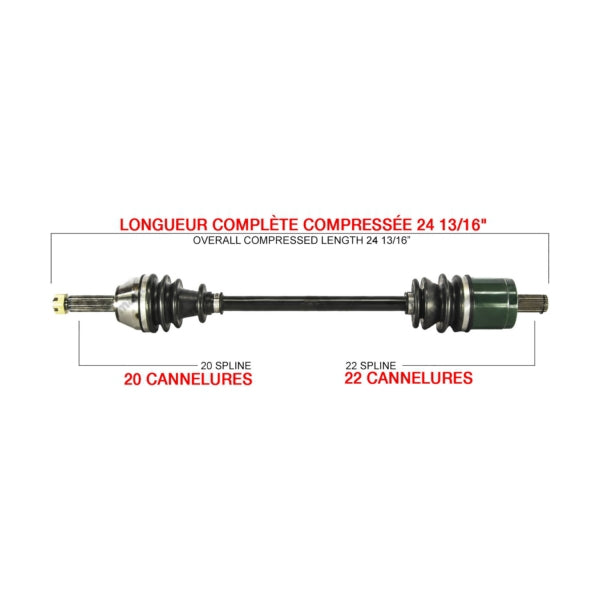 Kimpex-AXLE COMPL POL KIMPEX POL-7024K 7794232930911