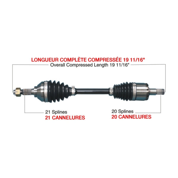 KimpexHD - Complete HD Axle (KAW-6009HDK)