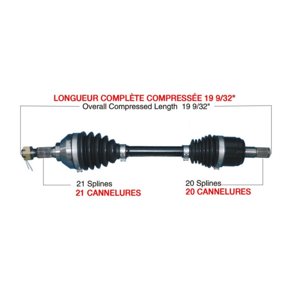 KimpexHD - Complete HD Axle (KAW-6010HDK)
