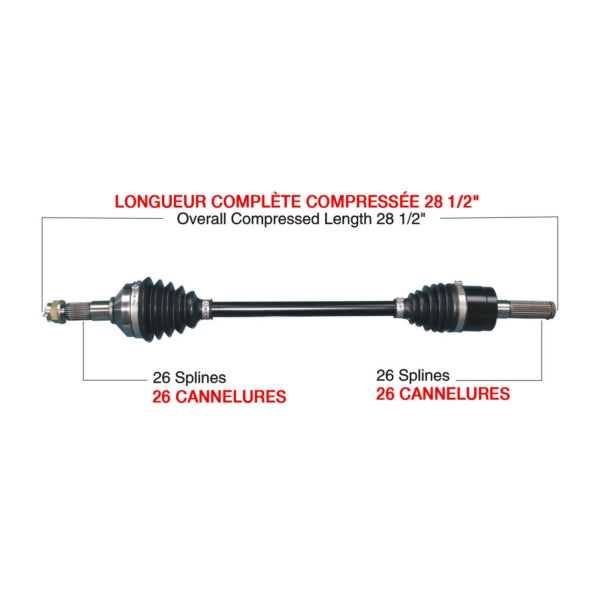 KimpexHD - Complete HD Axle (KAW-6015HDK)