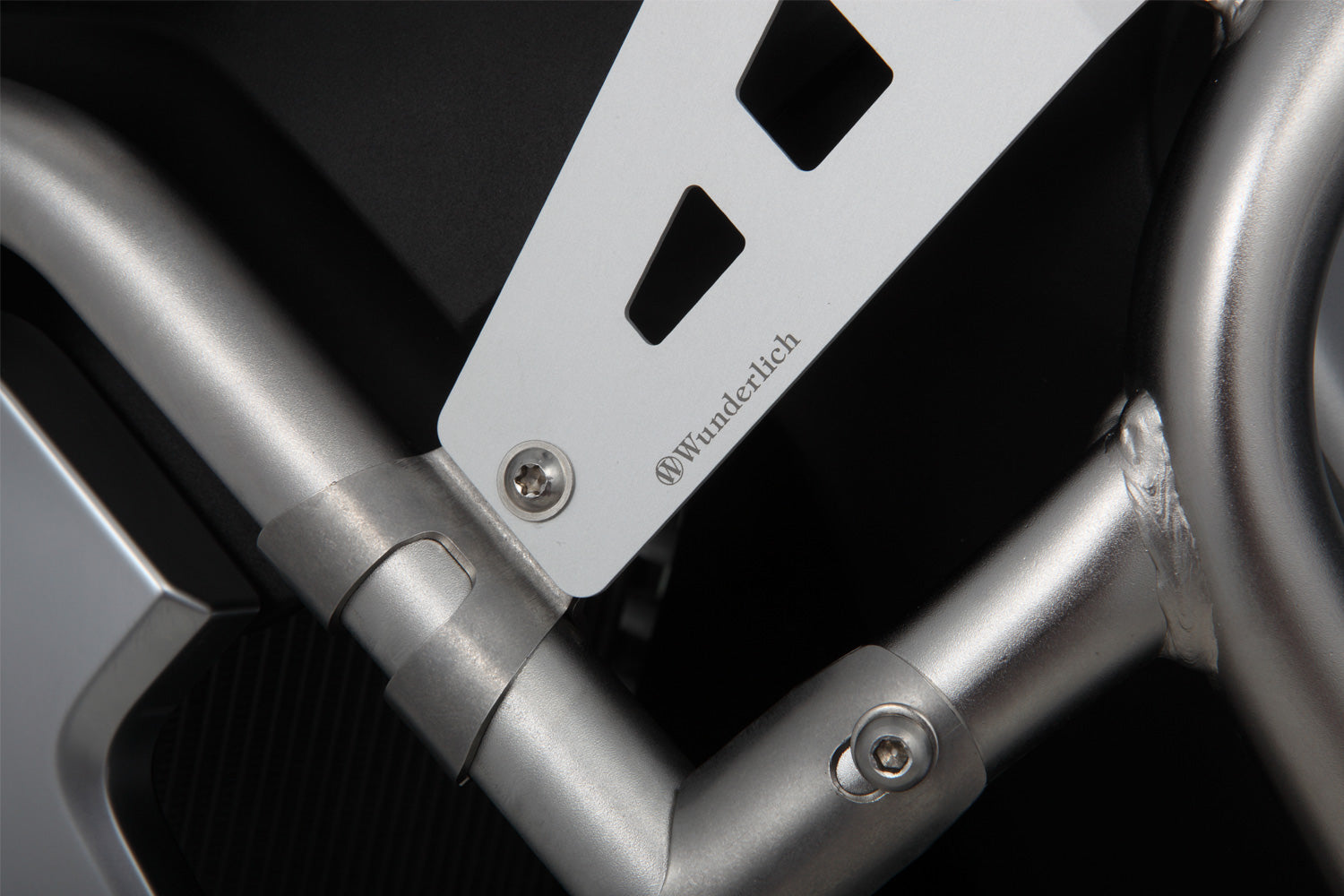 Wunderlich filler plates for tank protection bar extension R 1250 GS Adventure - complete your BMW ✔ Premium components ✔