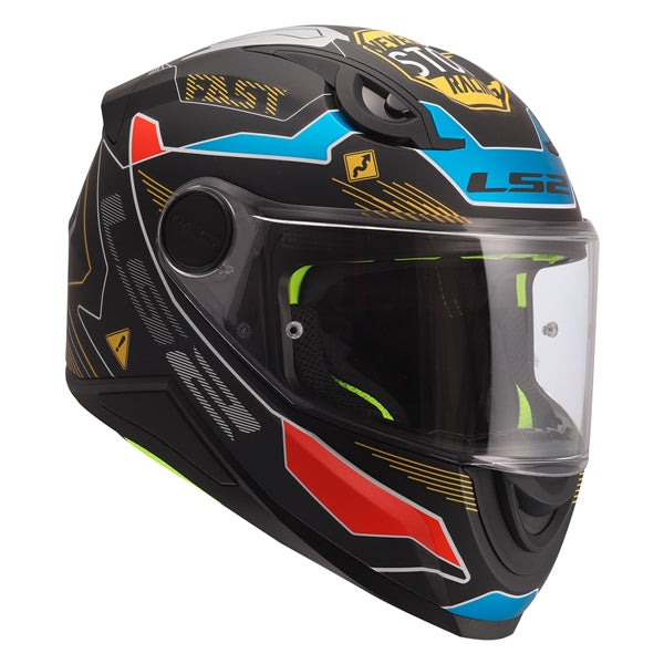 LS2-HELM KID ZERO MAT GY/RD L 168122511L
