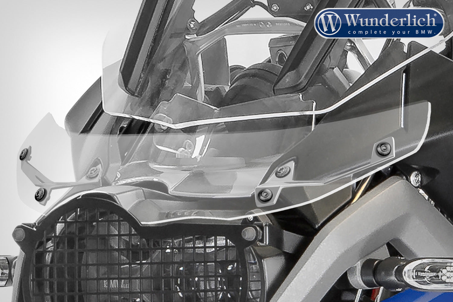 Wunderlich “COMFORT” pane increase for the R 1200 GS-LC
