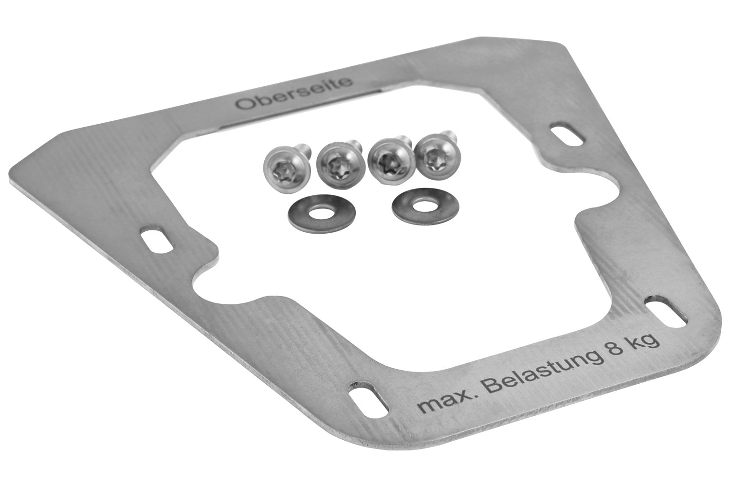 Wunderlich safety plate pillion seat bank, for all R nineTs without pillion rider