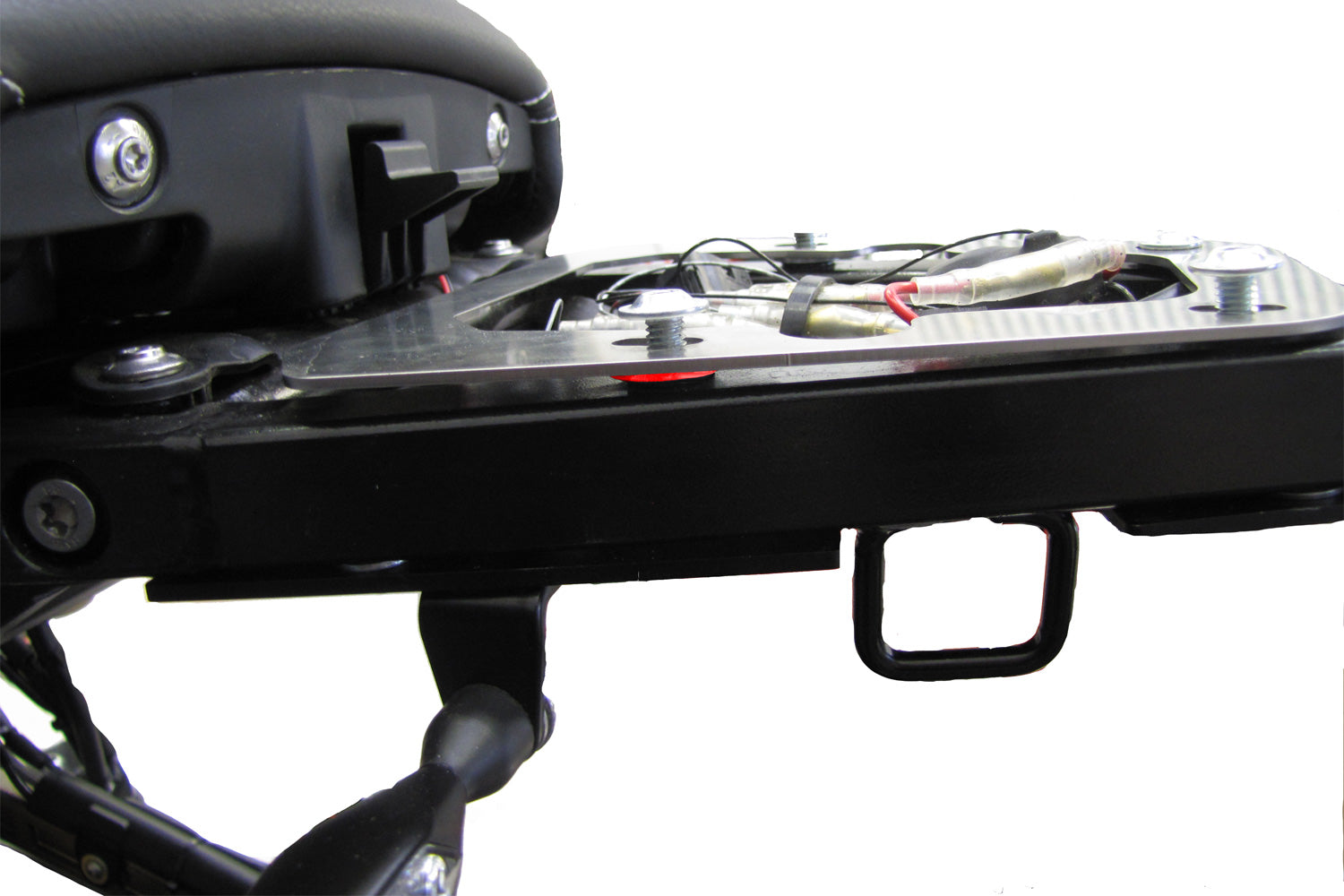 Wunderlich safety plate pillion seat bank, for all R nineTs without pillion rider