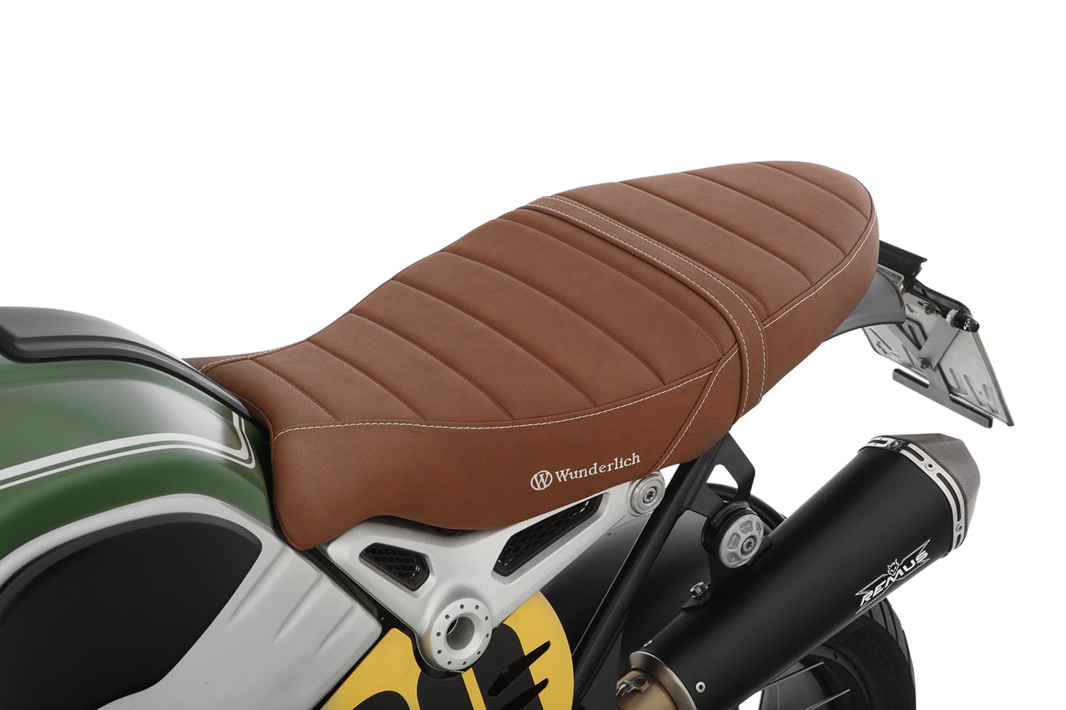 Wunderlich »AKTIVKOMFORT« one-piece seat brown for R nineT