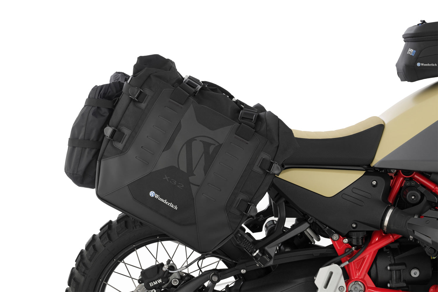 Wunderlich luggage system – X-BAG side bags with X-RACK light for R 12 G/S-44137-202
