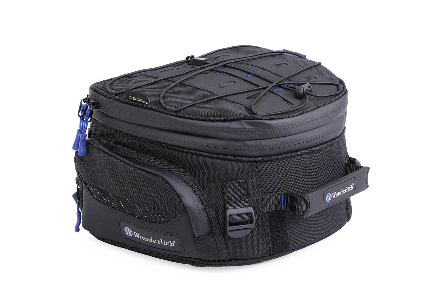 Multifunctional compact bag for the seat or luggage carrier