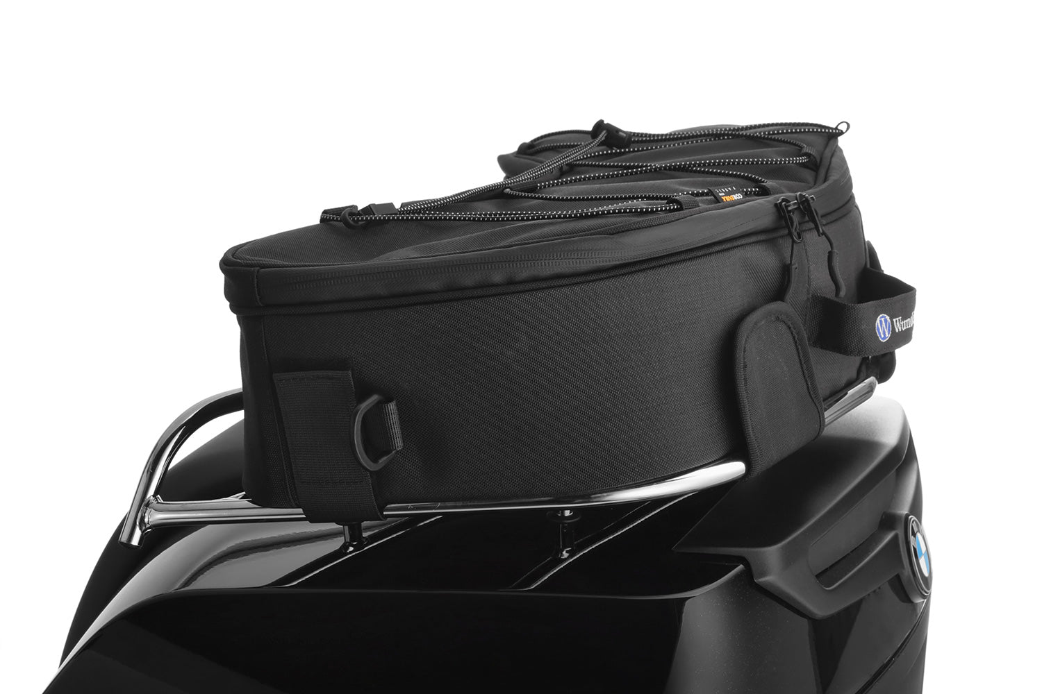 Wunderlich bag for top case railing. Tailored top case bag for the top case railing.