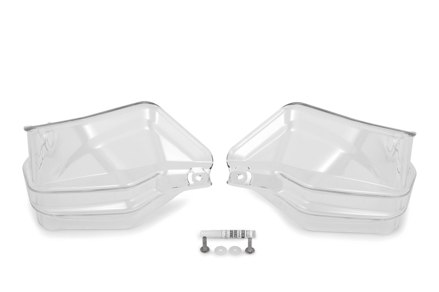 Our hand guard extension significantly enlarges the protective zone of the original protectors