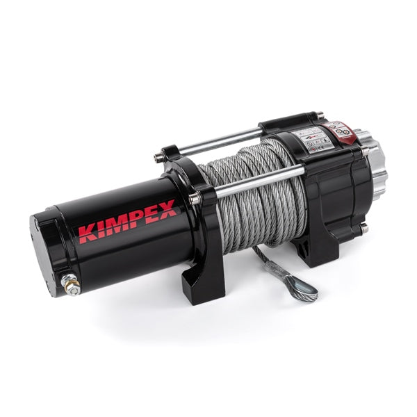 Kimpex-WINCH IP 67 2500 ONLY STEEL CABLE EWP2500GS-N 779423259868
