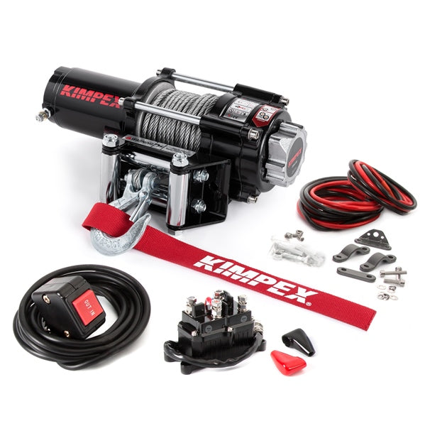 Kimpex-WINCH IP 67 2500 STEEL CABLE W/ACCESS EWP2500 779423130785