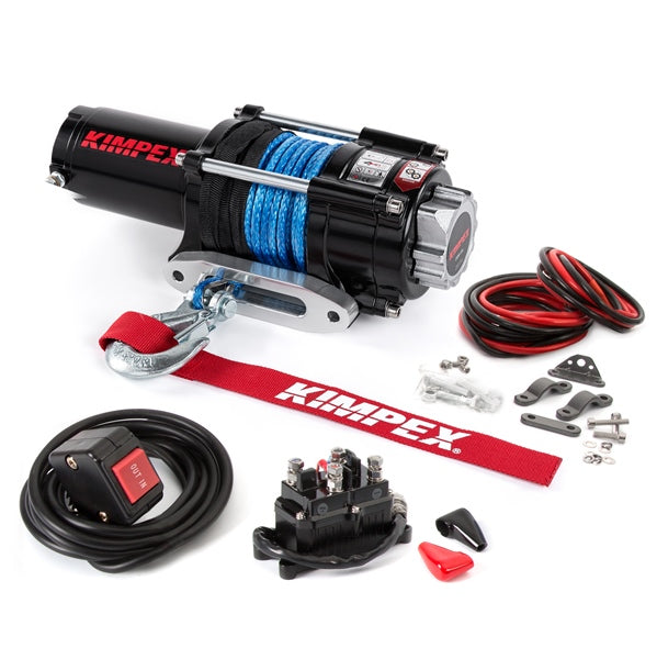 Kimpex-WINCH IP 67 2500 SYNT ROPE W/ACCESS EWP2500SR 779423241139