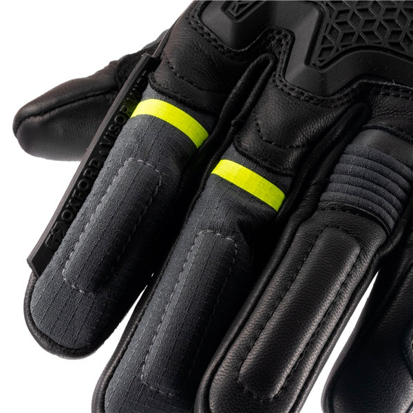 OxfordProducts-GLOVE VANCOUVER 2.0 D2D MS BK/GR/YE 2XL GM2411022XL 5030009448744
