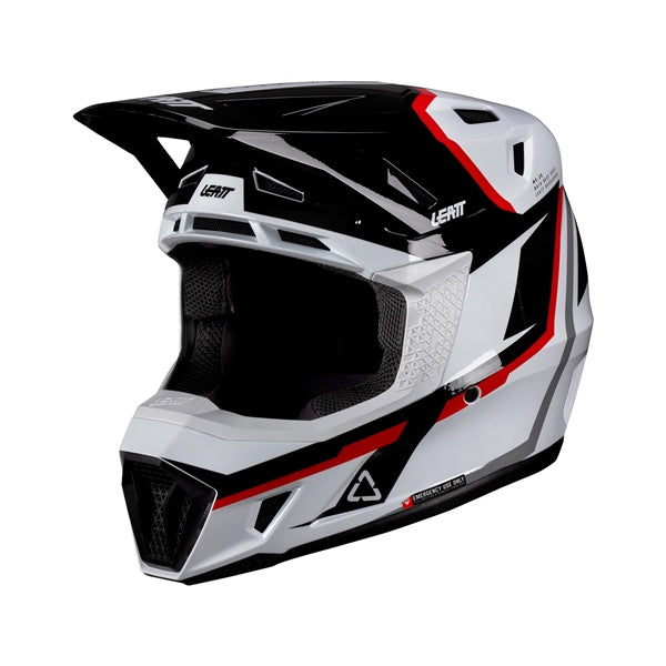 Leatt-HELM MOTO 7.5 V26 KIT WH/RD XS LEATT 1026000500 6009556539877