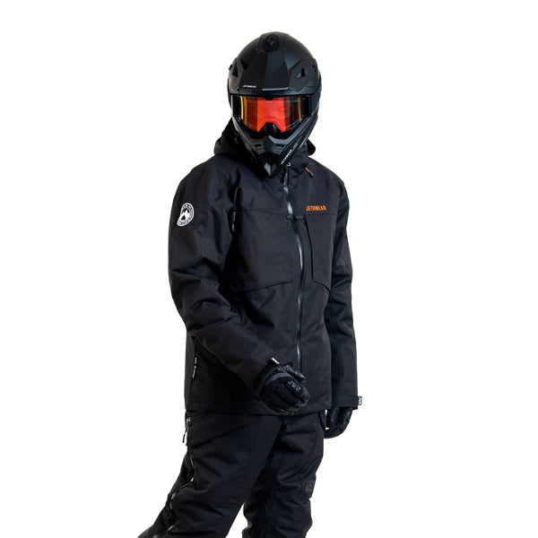 Jethwear-JACKET VENTURE SAFE BK/OG 4XL J25142-058-4XL 7340107560711