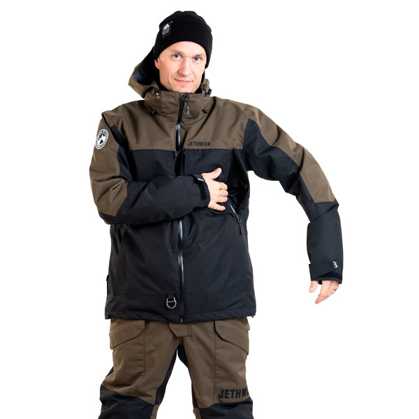 Jethwear-JACKET VENTURE SAFE BK/OLIVE L J25142-079-L 7340107560759