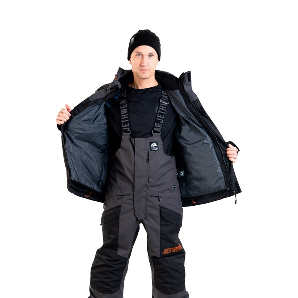 Jethwear-JACKET ADAPT 3IN1 BK/IRON/OG 2XL J25153-025-XXL 7340107561091