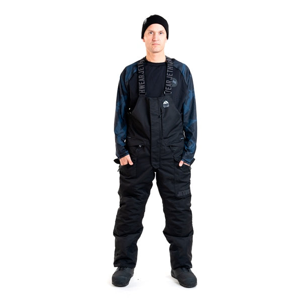 Jethwear-BIB PANT MEN TREELINE BK 150G 2XL J25221-001-XXL 7340107561749