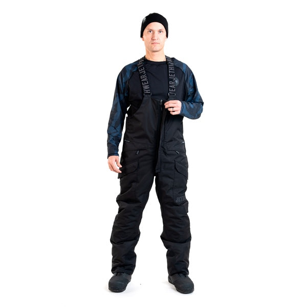 Jethwear-BIB PANT MEN TREELINE BK SAFE 4XL J25222-001-4XL 7340107561848