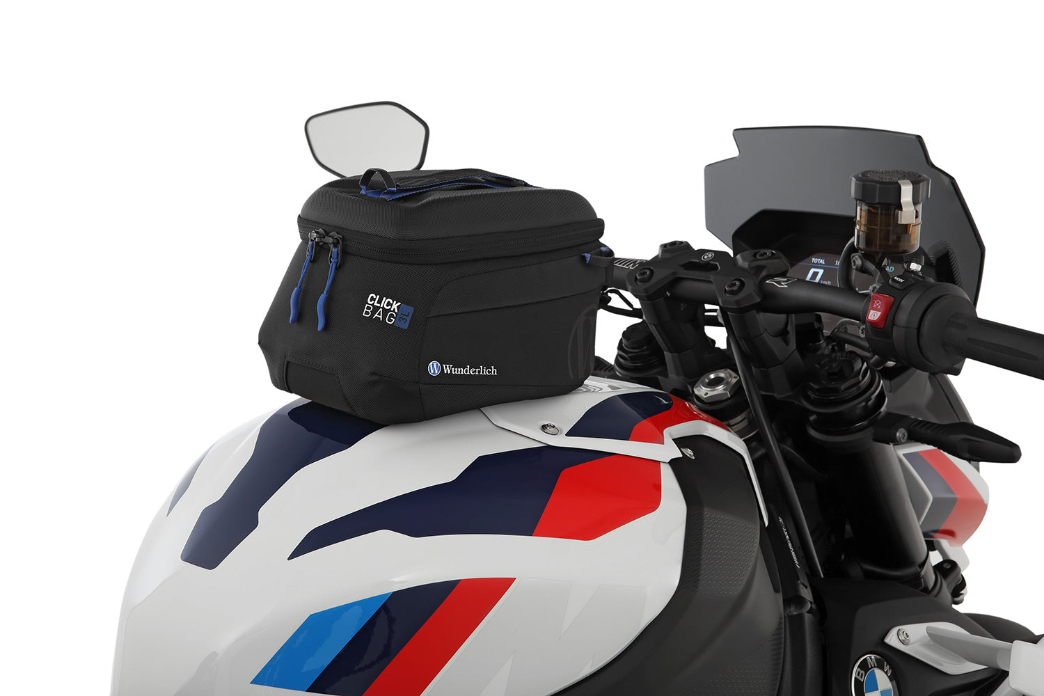 Tank bag CLICK BAG from Wunderlich - complete your BMW ✔ Premium components ✔ Integrated design ➜ Order now