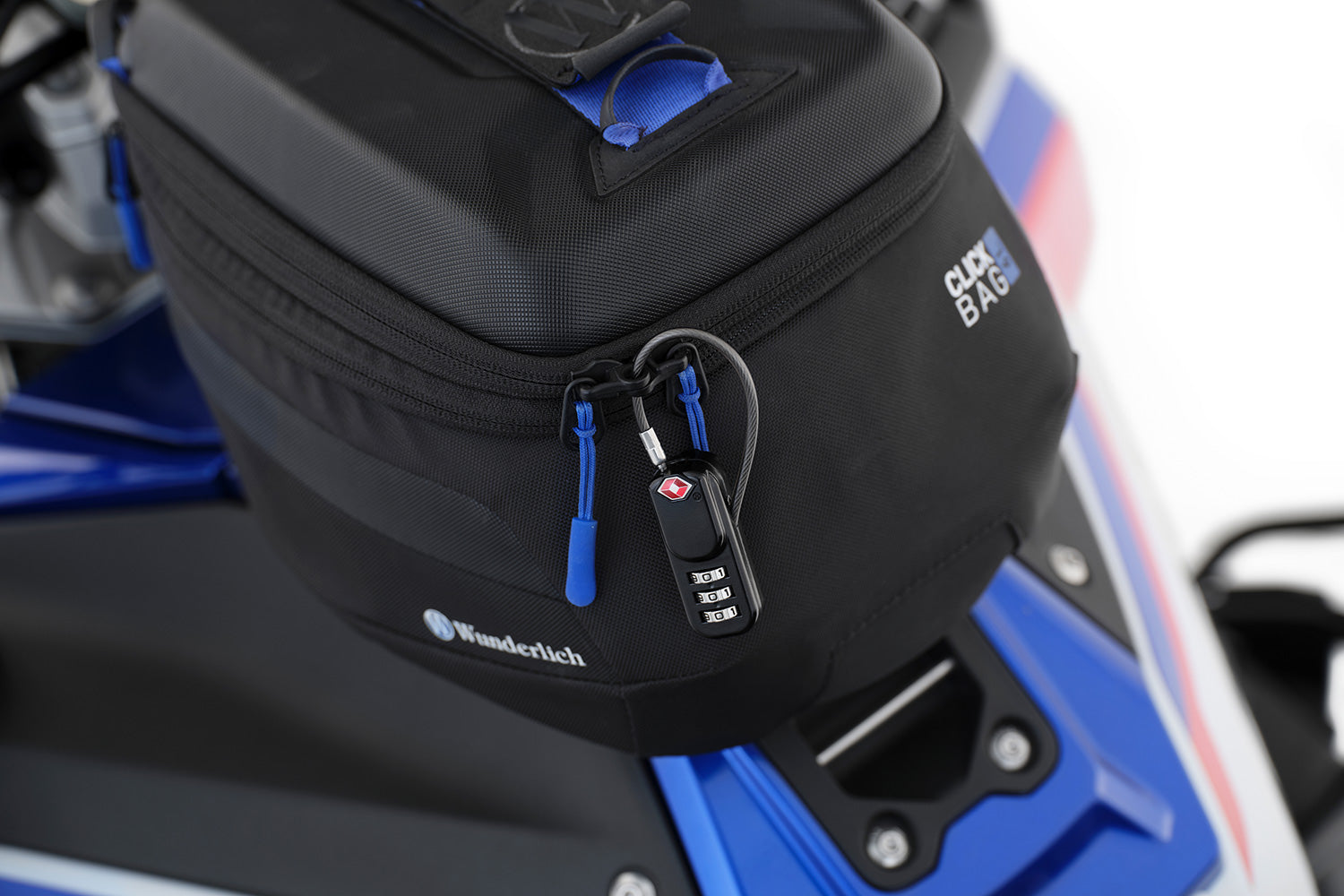 Wunderlich Anti-theft Protection for CLICK BAG Tank Bag-49100-902