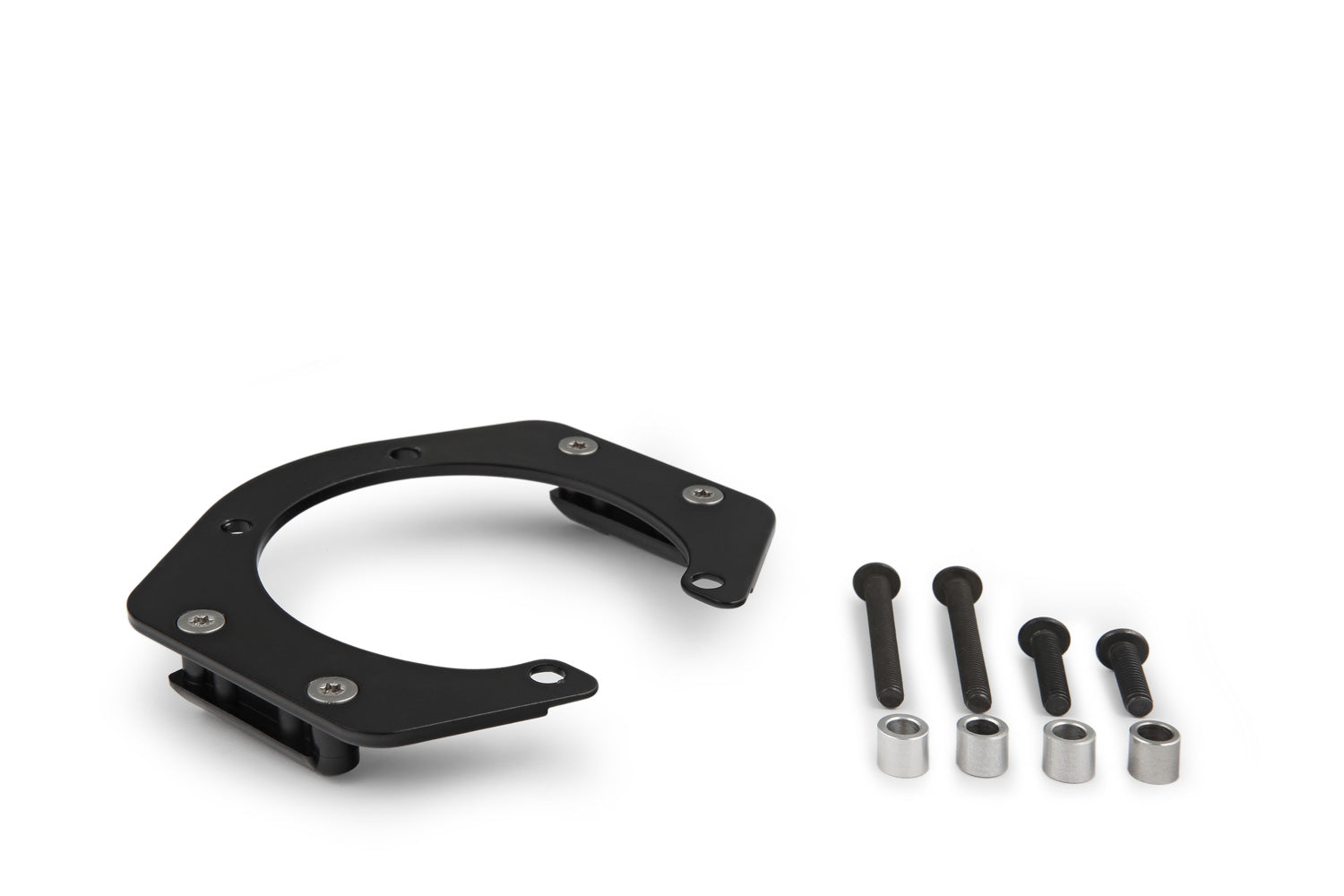 Tank ring bracket for secure attachment of CLICK BAGs with a single click
