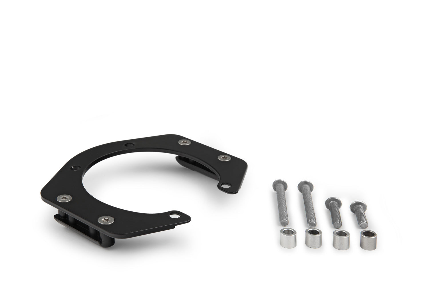 Tank ring bracket for secure attachment of CLICK BAGs with a single click