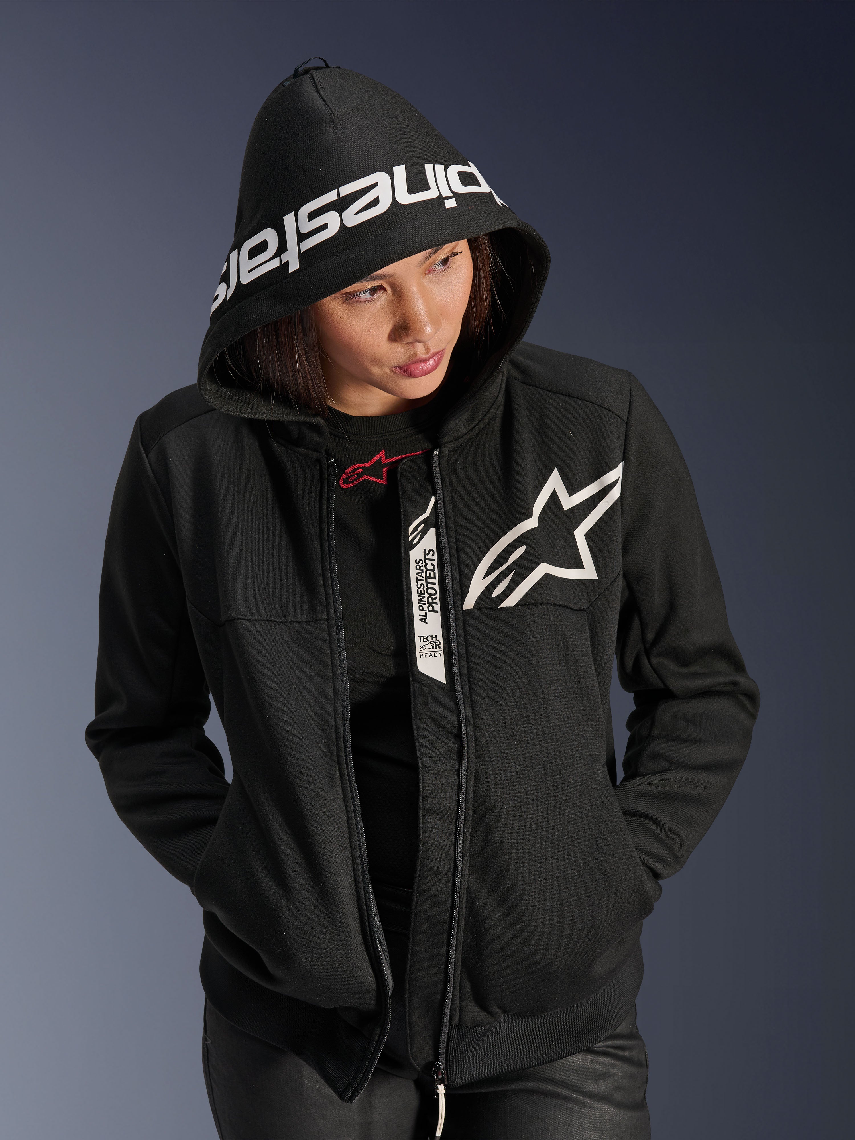 Alpinestars - Woman Stella Chrome V2 Sport Hoodie